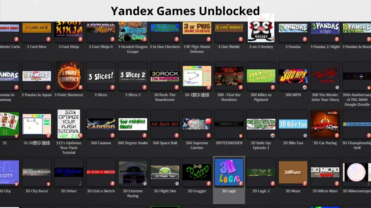unblock Yandex Games