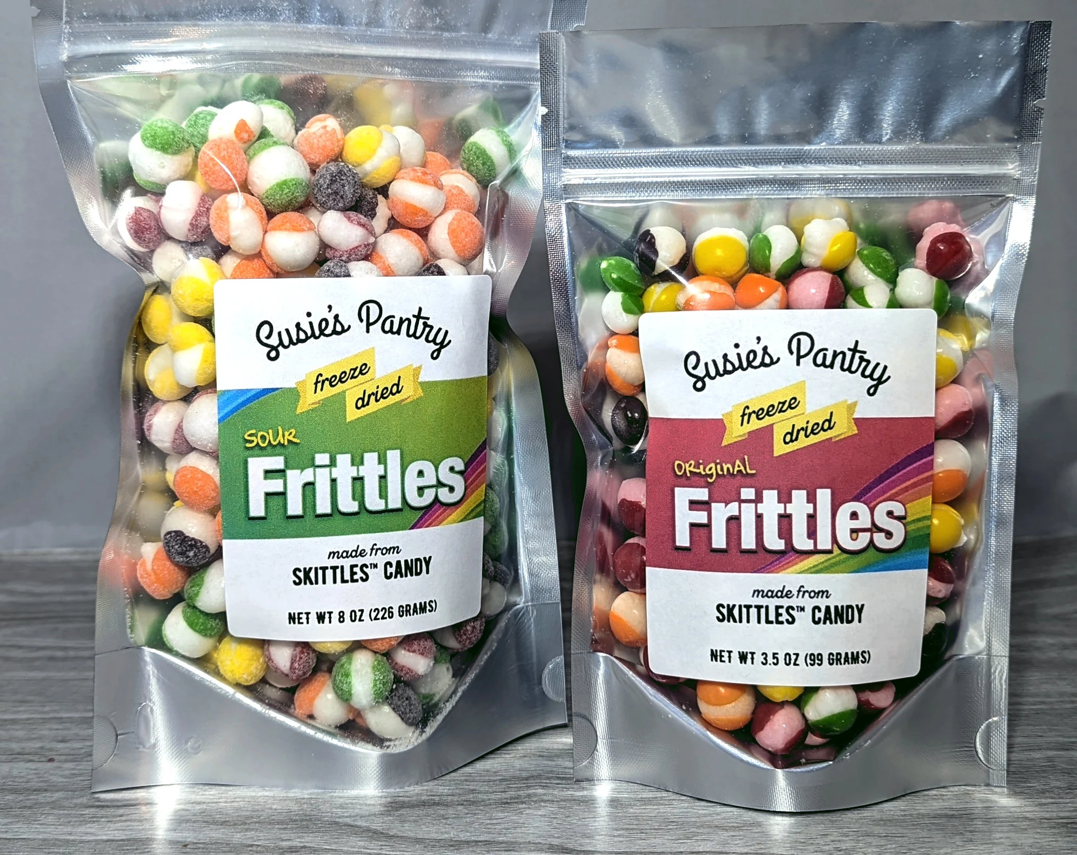 reeze dried Skittles