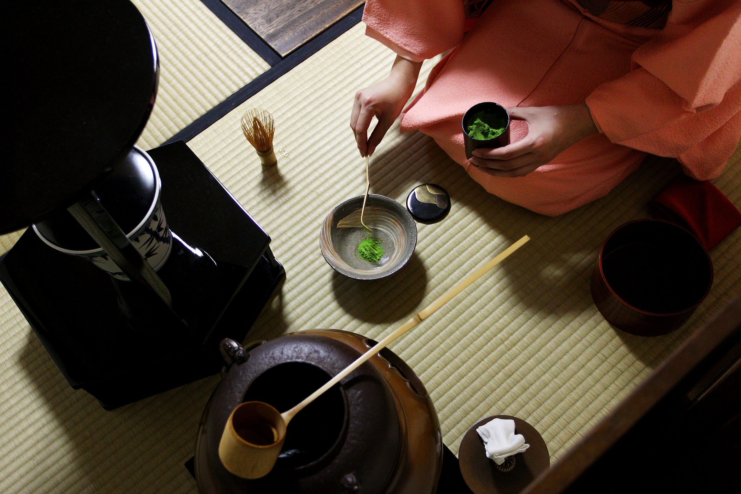 Michiyo Tsujimura's green tea